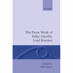 ISBN The Prose Works of Fulke Greville Lord Brooke, 346 pages