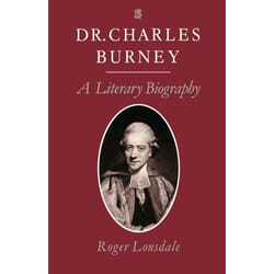 ISBN Dr Charles Burney ( A Literary Biography ) livre