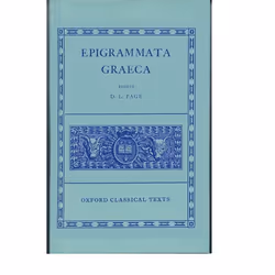 ISBN Epigrammata Graeca ( From the Beginning to the Garland of Phillip ), 388 pages