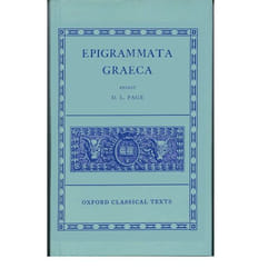 ISBN Epigrammata Graeca ( From the Beginning to the Garland of Phillip ) livre