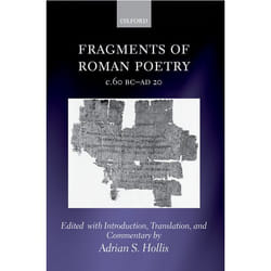 ISBN Fragments of Roman Poetry c.60 BC-AD 20