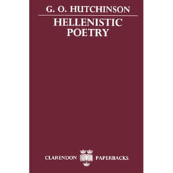 ISBN Hellenistic Poetry livre Anglais Couverture rigide 386 pages