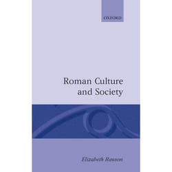 ISBN Roman Culture and Society ( The Collected Papers of Elizabeth Rawson ) livre