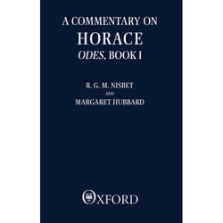 ISBN A Commentary on Horace: Odes ( Book I ) livre