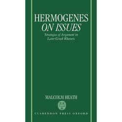 ISBN Hermogenes On Issues ( Strategies of Argument in Later Greek Rhetoric ) livre