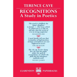 ISBN Recognitions ( A Study in Poetics ) livre