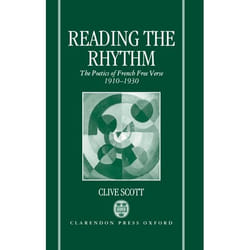 ISBN Reading the Rhythm ( The Poetics of French Free Verse 1910-1930 ) livre