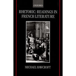 ISBN Rhetoric: Readings in French Literature Couverture rigide