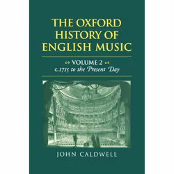 ISBN The Oxford History of English Music ( Volume 2: c.1715 to the Present Day ), John Caldwell, unisexe, Oxford University P ...