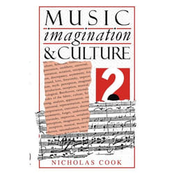 ISBN Music Imagination and Culture livre