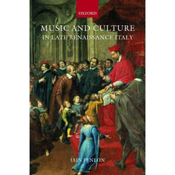 ISBN Music and Culture in Late Renaissance Italy livre