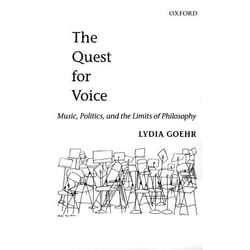 ISBN The Quest for Voice ( Music Politics and the Limits of Philosophy ) livre