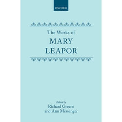 ISBN The Works of Mary Leapor livre