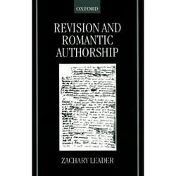 ISBN Revision and Romantic Authorship livre