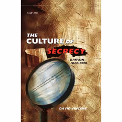 ISBN The Culture of Secrecy ( Britain 1832-1998 ), 380 pages