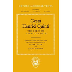 ISBN Gesta Henrici Quinti ( The Deeds of Henry the Fifth ) livre