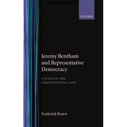 ISBN Jeremy Bentham and Representative Democracy ( A Study of `The Constitutional Code' ) livre
