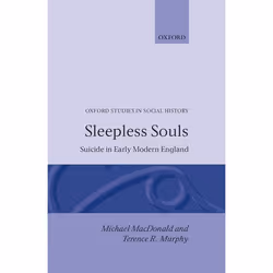 ISBN Sleepless Souls ( Suicide in Early Modern England ), 400 pages