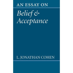 ISBN An Essay on Belief and Acceptance Couverture rigide