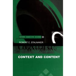 ISBN Context and Content ( Essays on Intentionality in Speech and Thought ) livre Anglais Couverture rigide 294 pages