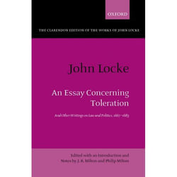 ISBN John Locke: An Essay concerning Toleration ( And Other Writings on Law and Politics 1667-1683 )