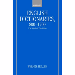 ISBN English Dictionaries 800-1700 ( The Topical Tradition ), Anglais, Livre broché, 544 pages