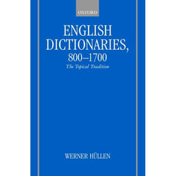 ISBN English Dictionaries 800-1700 ( The Topical Tradition )