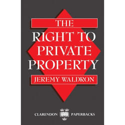 ISBN The Right to Private Property livre