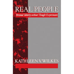 ISBN Real People ( Personal Identity without Thought Experiments ) livre