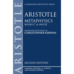 Metaphysics, Clarendon Aristotle Series