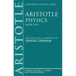 ISBN Aristotle: Physics Book VIII Couverture rigide