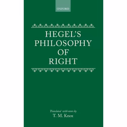 ISBN Hegel's Philosophy of right, 400 pages