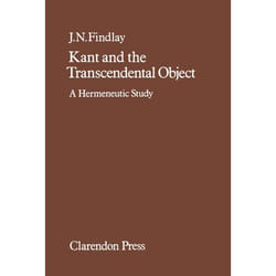 ISBN Kant and the Transcendental Object ( A Hermeneutic Study ) livre