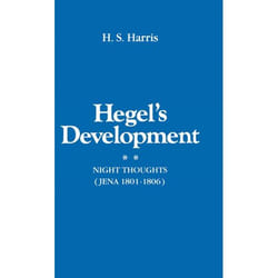 ISBN Hegel's Development ( Night Thoughts (Jena 1801-1806) ) livre