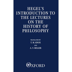 ISBN Introduction to the Lectures on the History of Philosophy livre