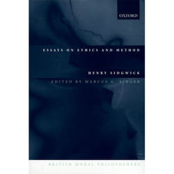 ISBN Essays on Ethics and Method Couverture rigide