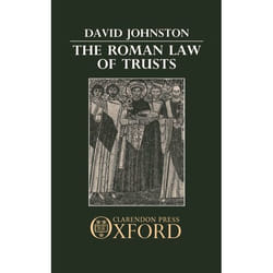 ISBN The Roman Law of Trusts livre