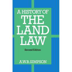 ISBN A History of the Land Law livre