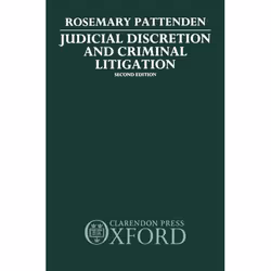 ISBN Judicial Discretion and Criminal Litigation, 496 pages