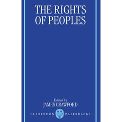 ISBN The Rights of Peoples livre