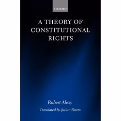 ISBN A Theory of Constitutional Rights, Anglais, Livre broché, 506 pages