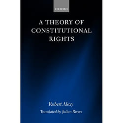 ISBN A Theory of Constitutional Rights