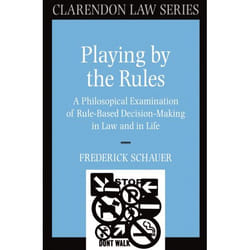 Playing by the Rules, Clarendon Law Series