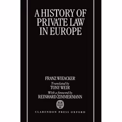 ISBN A History of Private Law in Europe, 526 pages