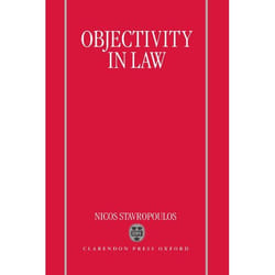 ISBN Objectivity in Law livre
