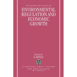 ISBN Environmental Regulation and Economic Growth livre