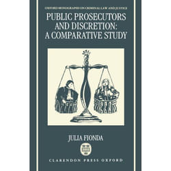 ISBN Public Prosecutors and Discretion ( A Comparative Study ) livre