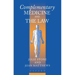 ISBN Complementary Medicine and the Law livre