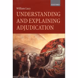 ISBN Understanding and Explaining Adjudication, 408 pages