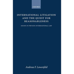 ISBN International Litigation and the Quest for Reasonableness ( Essays in Private International Law ) livre